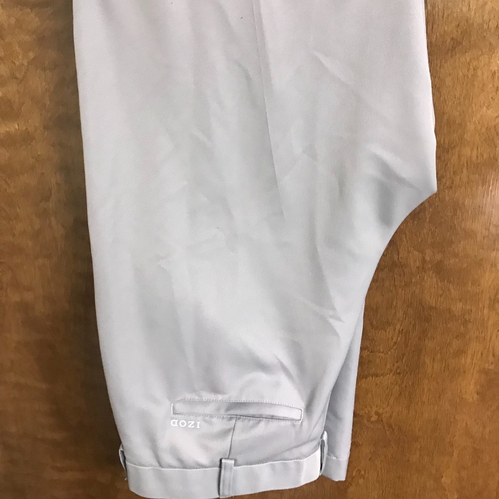 NWOT, Men's IZOD Golf Pants, Light Grey, Sz 36/32